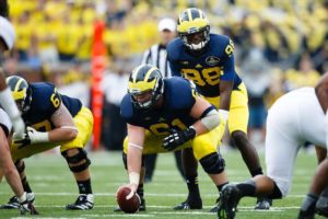 Lions 3rd Round Pick Graham Glasgow. Center.