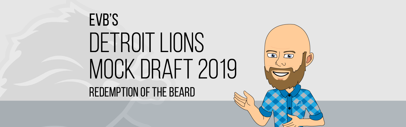 EVB's Detroit Lions Mock Draft 2019